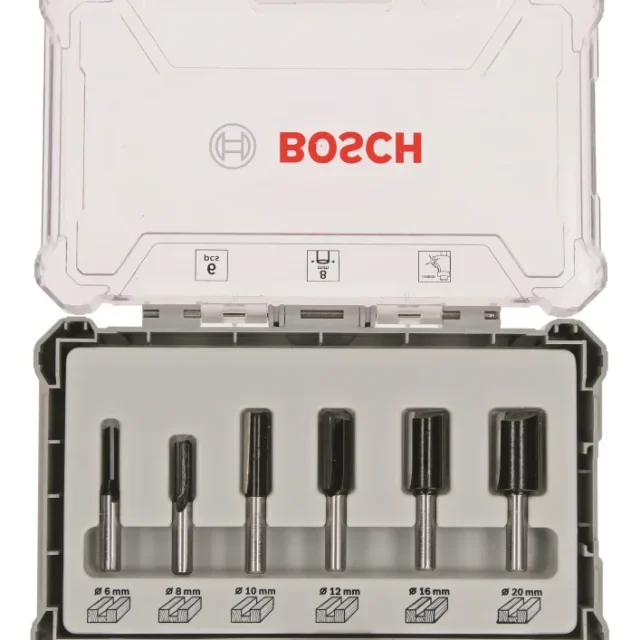 Bosch 2607017466 Frässtålset 8 mm