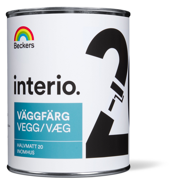 VÄGGFÄRG BECKERS INTERIO 20 BAS C 0,9L NY2022