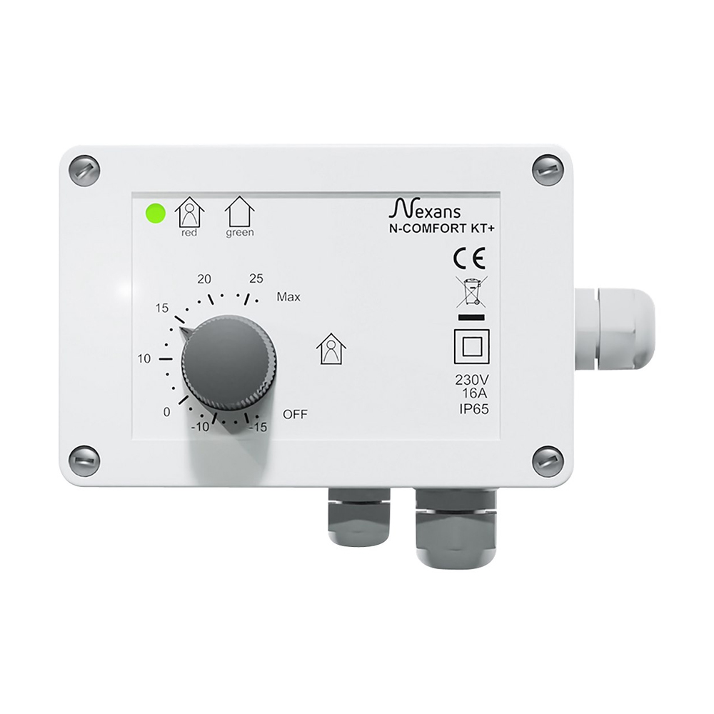 Utomhustermometer, Analog, N-Comfort KT+, IP65, Malmbergs 8580642