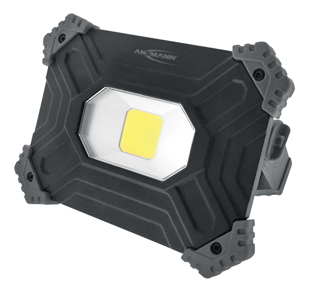 ARBETSBELYSNING ANSMANN LED 2400 LUM, LADDB