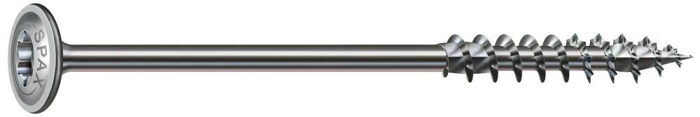 SPAX 0251010801405 Träskruv 8 mm, brickhuvud, wirox 8 x 140 mm, 50-pack - Bild 2