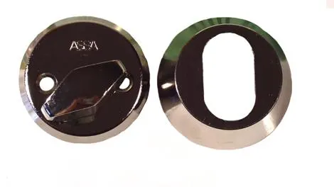 ASSA 256 Cylinderbehör förnicklad Höjd: 18 mm