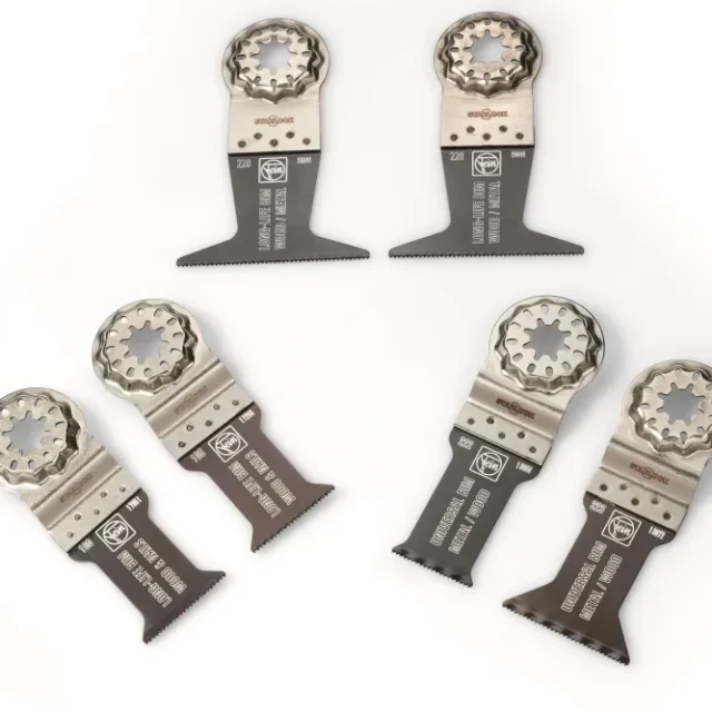 Fein Best of E-Cut Starlock WOOD & METAL Sågbladssats 6 delar
