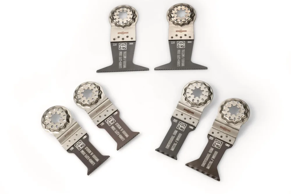 Fein Best of E-Cut Starlock WOOD & METAL Sågbladssats 6 delar