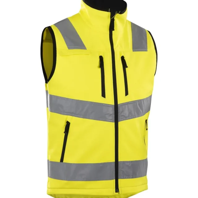 Blåkläder 304925173300L Varselväst varselgul, softshell Stl L