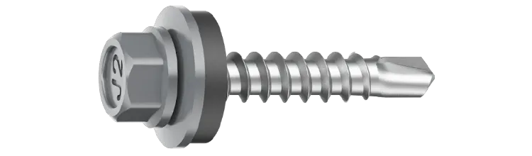Ejot SAPHIR-KOMBI Byggskruv Ø4,9 x 60 mm, lackerad, 100-pack Tegelröd