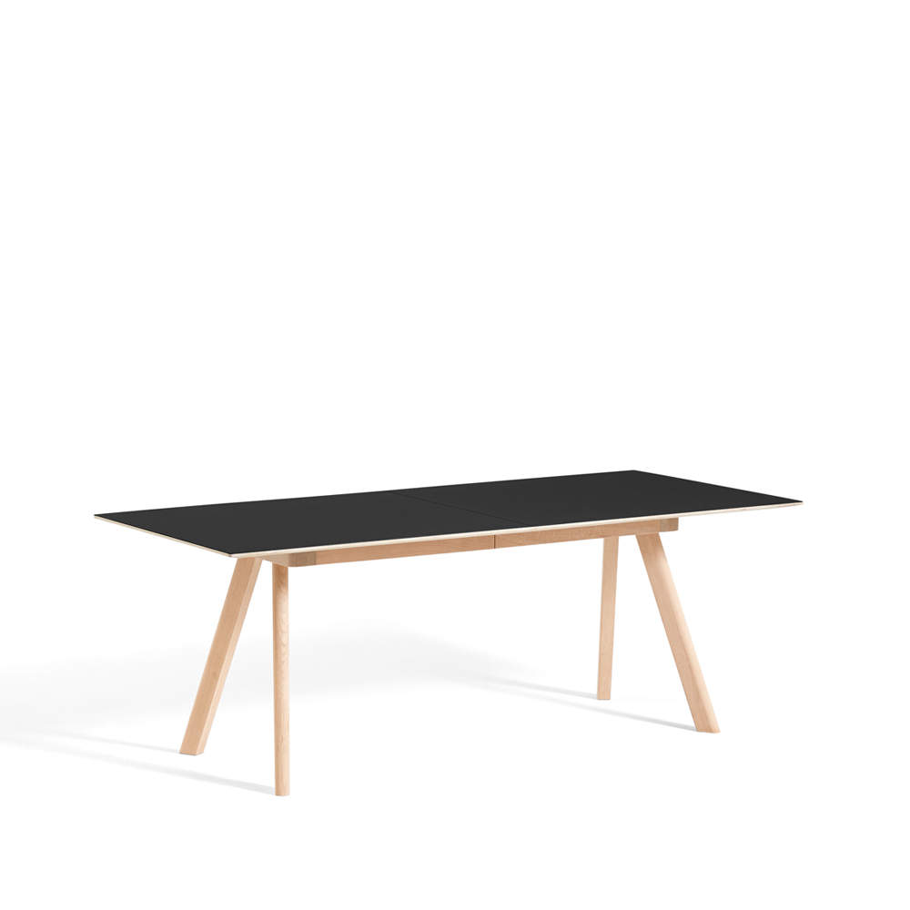 CPH30 Extendable matbord 250 cm, black, såpat ekstativ