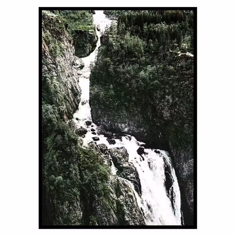 Poster Gallerix Vøringsfossen Storlek: 50x70 cm