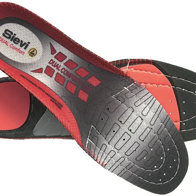 Sievi Dual Comfort Plus Inläggssula röd, neutral Röd