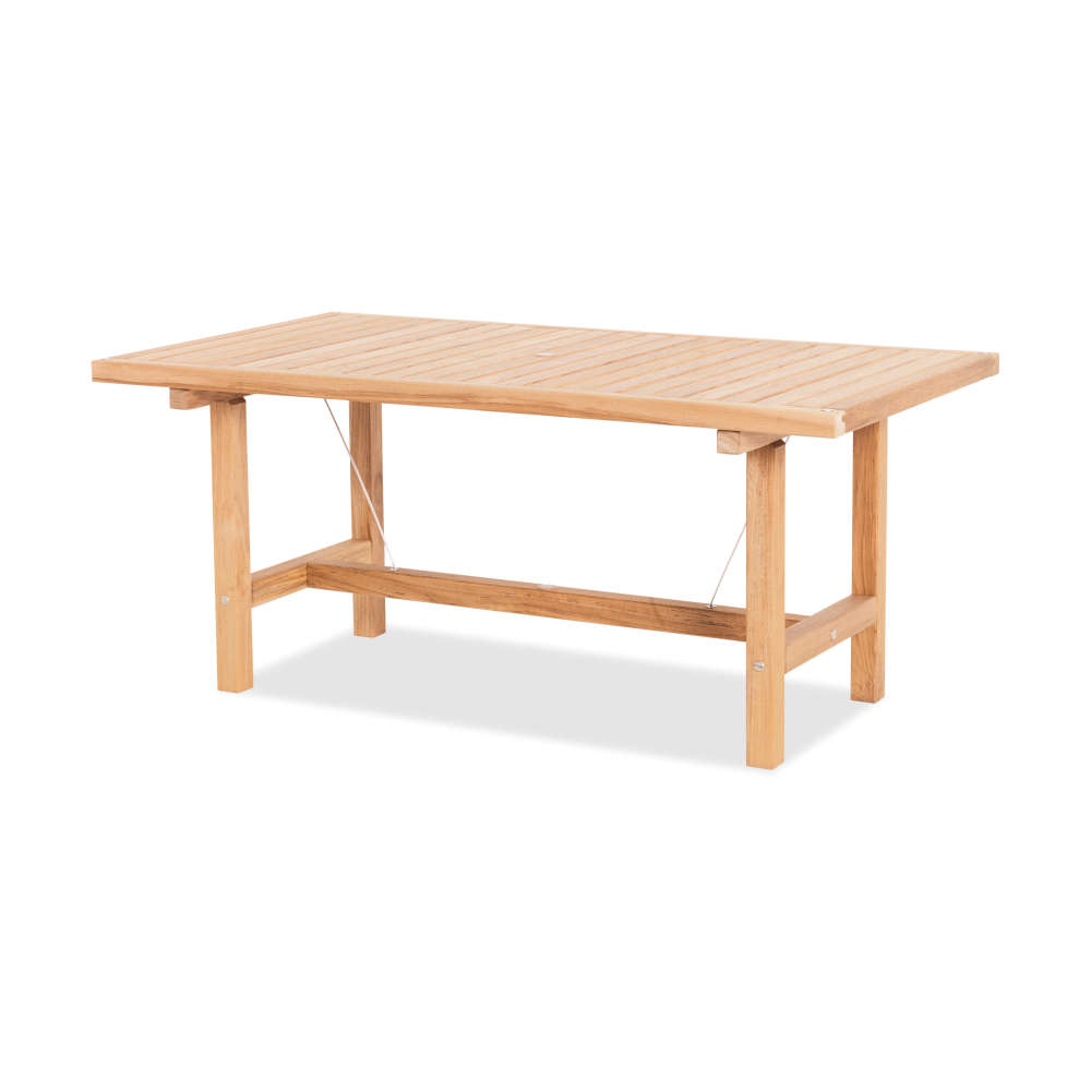 62 bord, Redwood, 155x85x65,5 cm