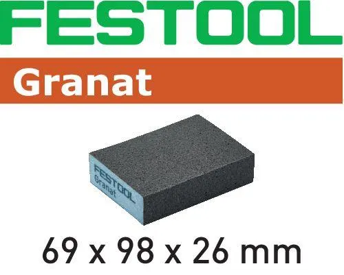 Festool GR/6 Slipsvamp 69x98x26mm, 6-pack 220