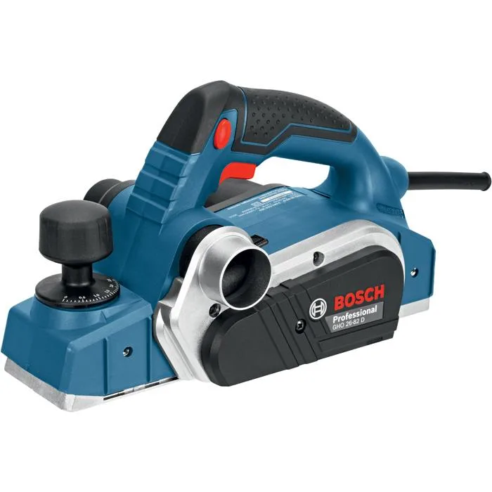 Bosch GHO 26-82 D Hyvel med väska, 710 W