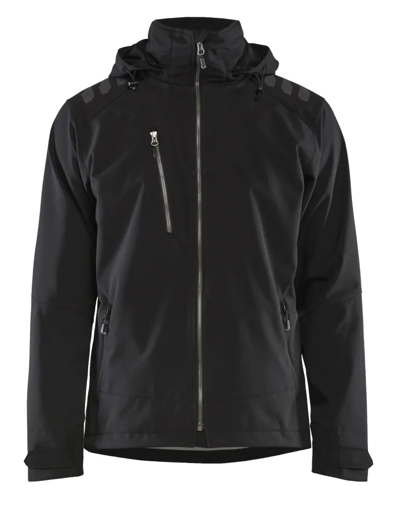 Blåkläder 474925139900S Softshelljacka svart Stl S