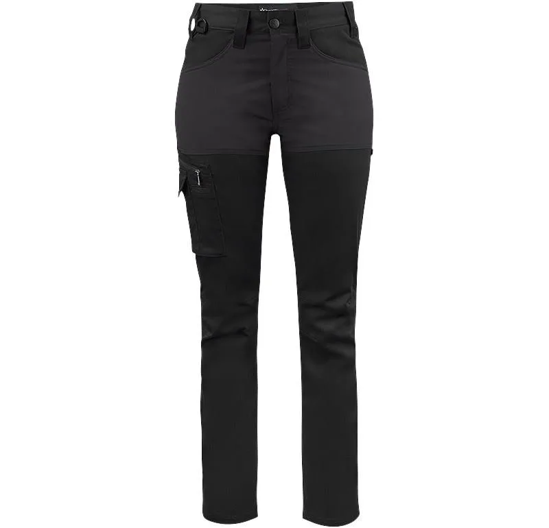 Texstar WP371990032DH Servicebyxa med stretch, svart Svart