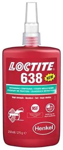 Loctite 638 Bussningsmontering 250 ml, hög viskositet