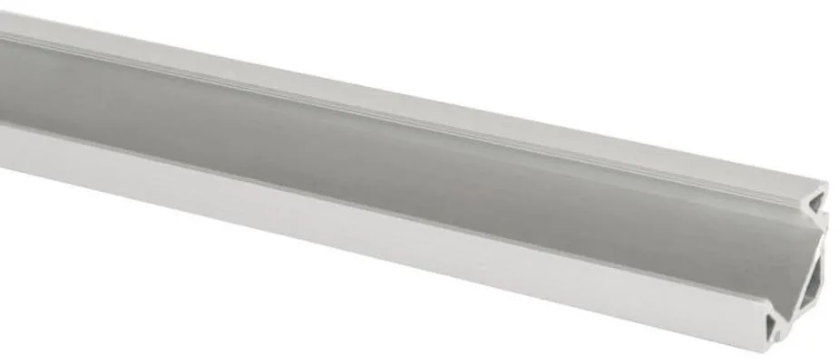Hide-a-Lite Art Corner Profil 2 m, utan lock och clips Aluminium
