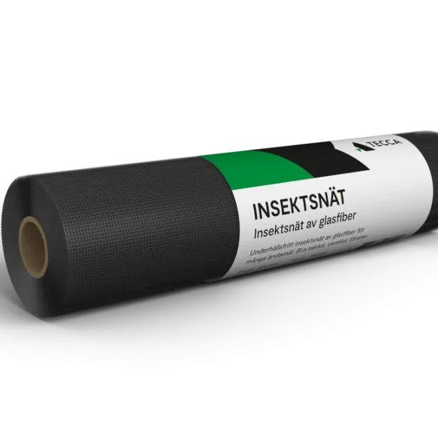 TECCA 296009 Insektsnät glasfiber 60 cm x 25 m