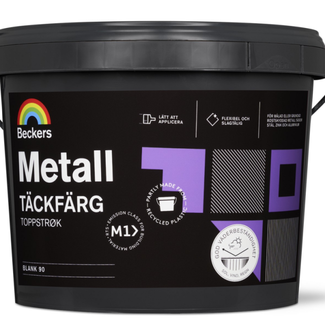 METALLACKFÄRG BECKERS BAS C 2,7L