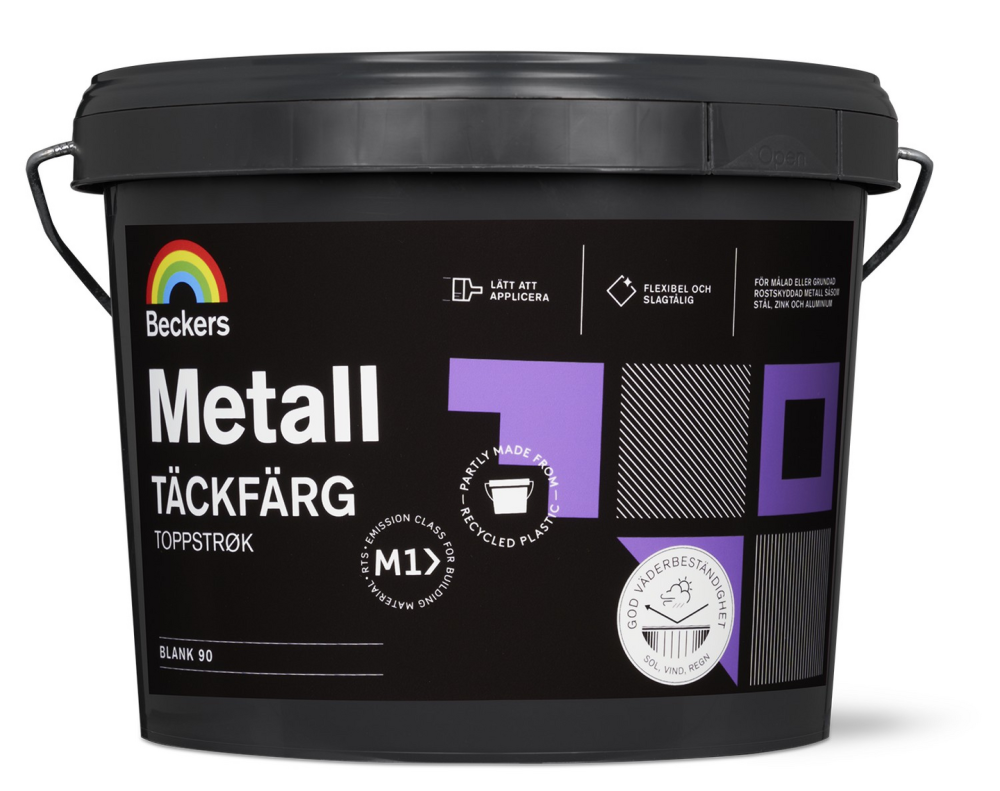 METALLACKFÄRG BECKERS BAS C 2,7L