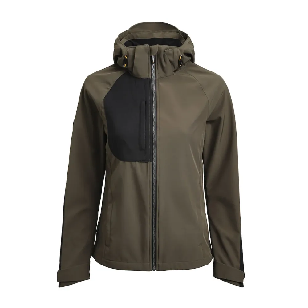Jobman 1372 Softshelljacka olivgrön M