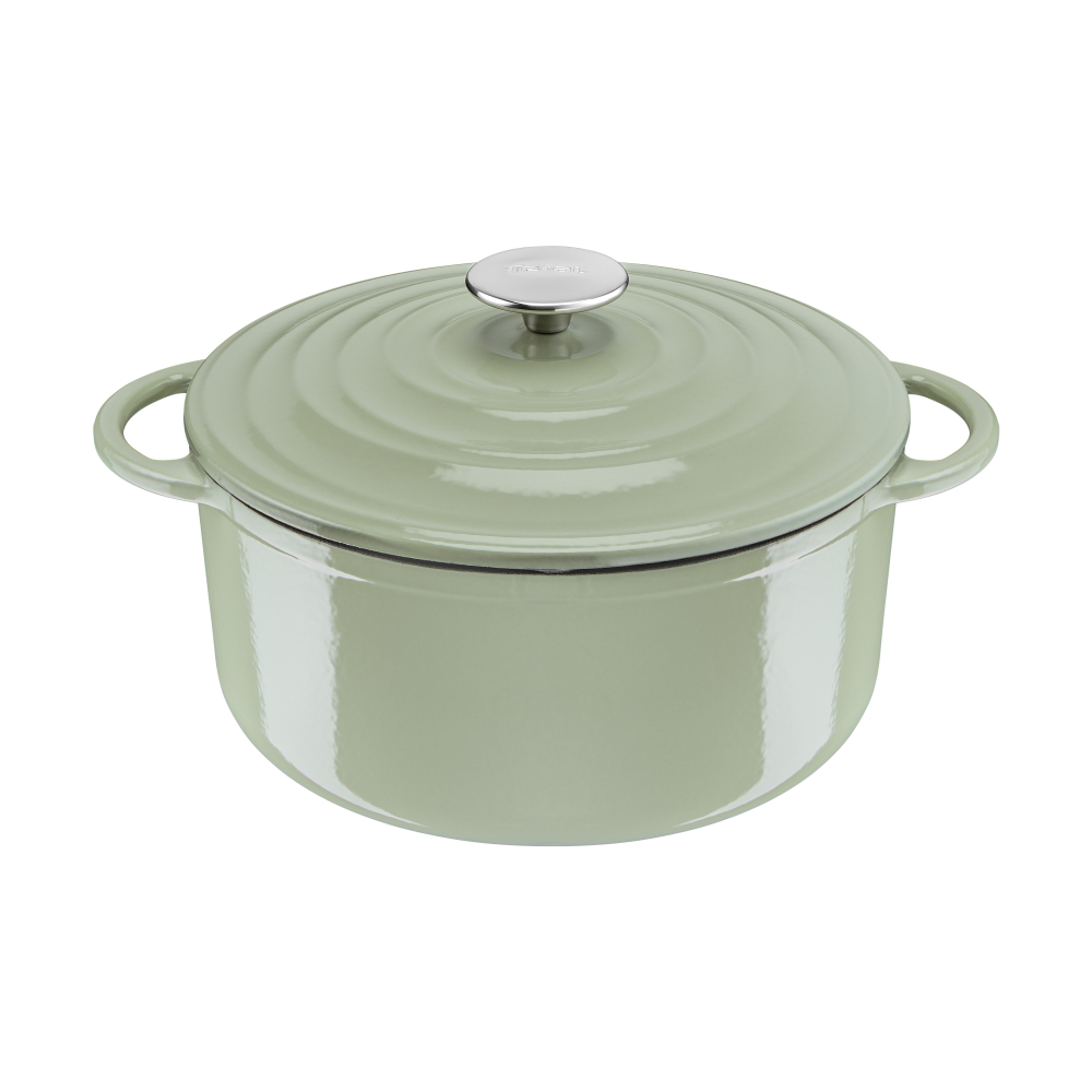 Tefal LOV rund gryta 7,4 L, Grön