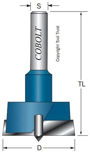 Cobolt 280-035 Beslagsfräs