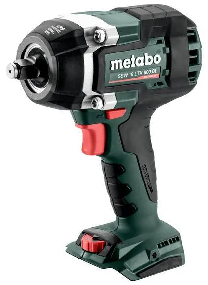 Metabo SSW 800 18 LTX BL Mutterdragare utan batteri och laddare