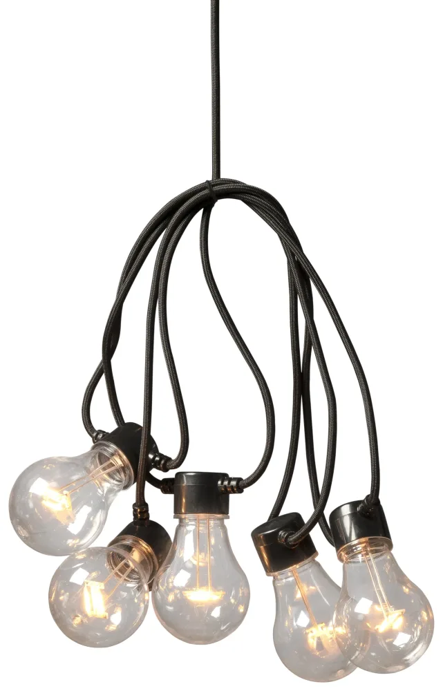 Konstsmide 2382-700 Ljusslinga 10 amber LED
