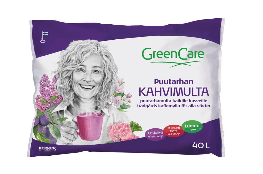 Puutarhan kahvimulta GreenCare Tillverkad enligt traditionellt recept