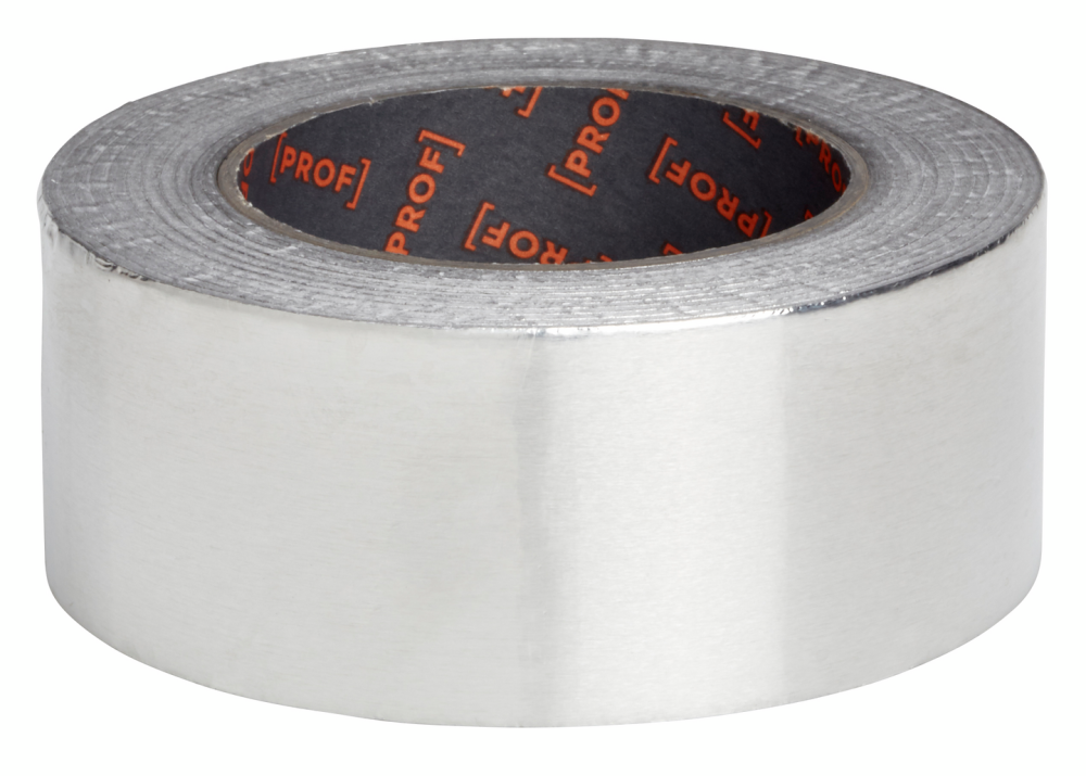 ALUMINIUMTEJP PROF GRÅ 50MMX50