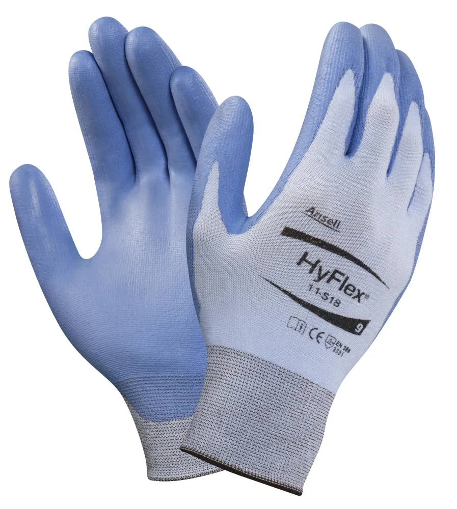 Ansell HyFlex 11-518 Skärskyddshandske polyuretan, ofodrad 7