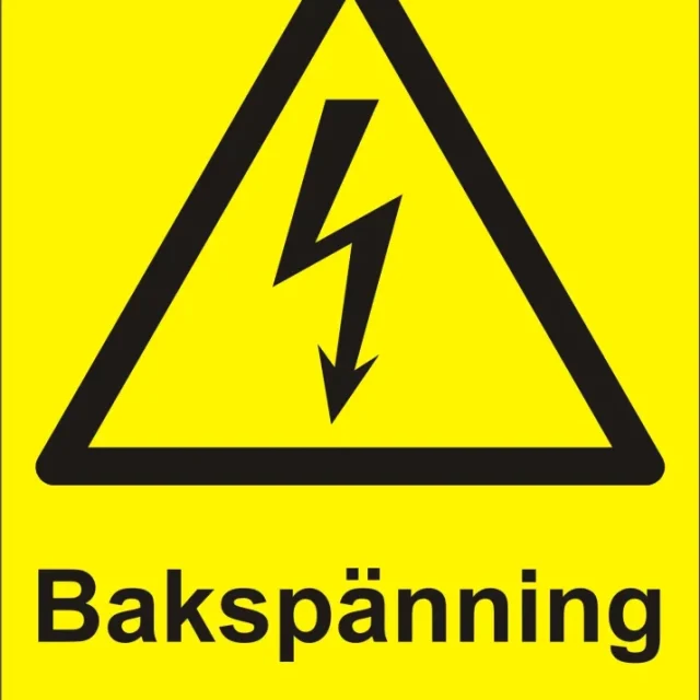 Hammarprodukter V0105042 Skylt bakspänning