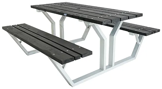 Eden Wood Nova EW 50017-8 Picknickbord Svart