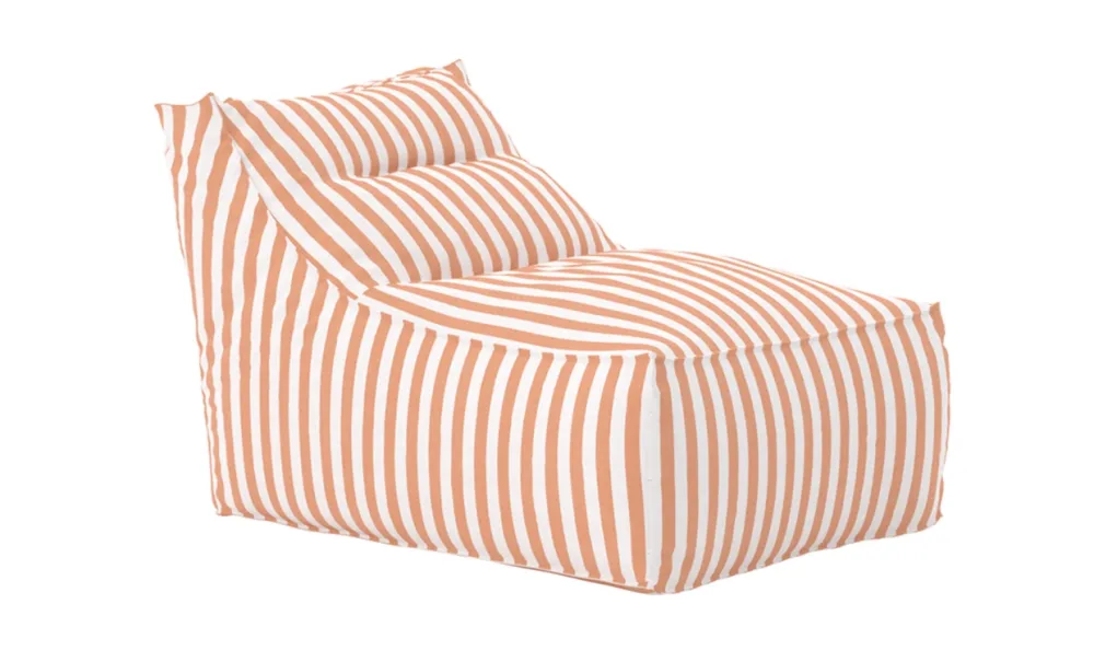 DINO Loungefåtölj Vit/Peach