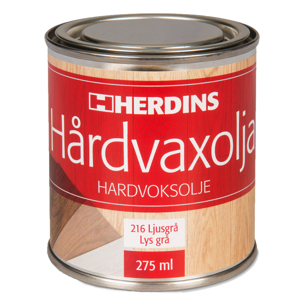 HÅRDVAXOLJA HERDINS LJUSGRÅ 275ML
