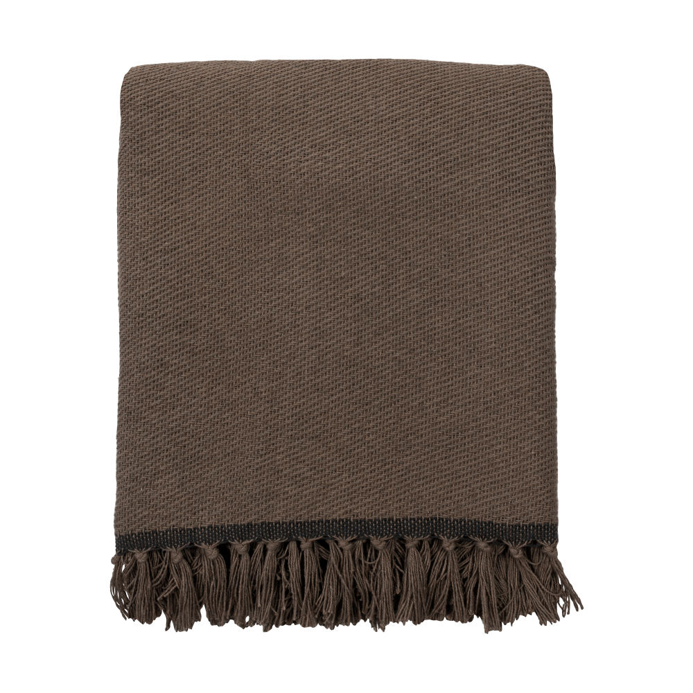 Bohemia pläd 125x180 cm, Taupe