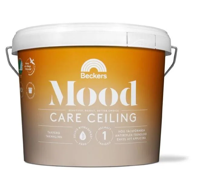 Beckers Mood Care Ceiling Takfärg helmatt Vit