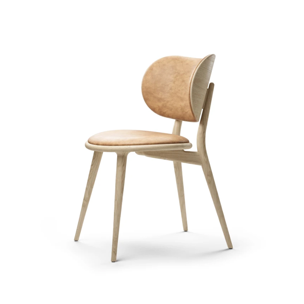 The Dining Chair stol, Natural-mattlackat ekstativ
