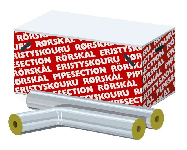 ROCKWOOL 79257 Rörskål 20 mm isolertjocklek, med tejp Ø: 28 mm - Bild 2
