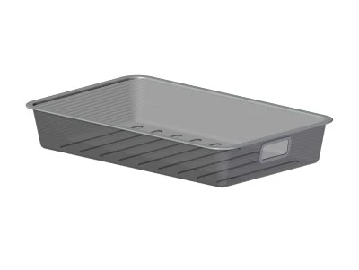 Meshback Silver, 527x527x85mm