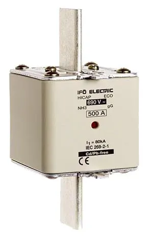 Ifö Electric Eco gG Knivsäkring 500V, strl 3 355A