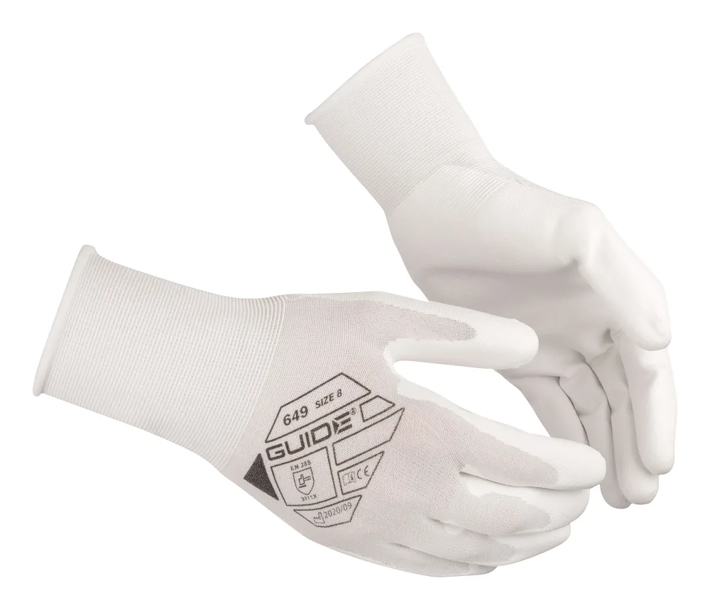 Guide Gloves 649 Handske PU, extra tunn 5