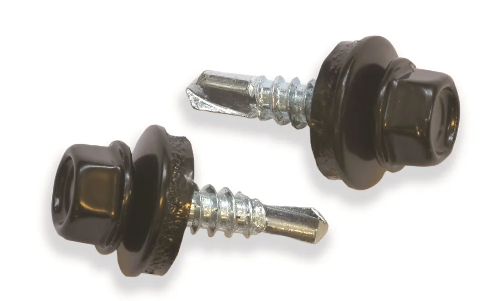 Ejot 860280 Byggskruv 4,9 x 35 mm, A SAPHIR FZB, 250-pack GRAFITGRÅ 7024