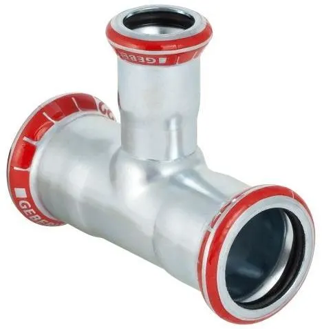 Geberit 1550976 T-rör med förstorat avstick 15 x 18 x 15 mm - Bild 2
