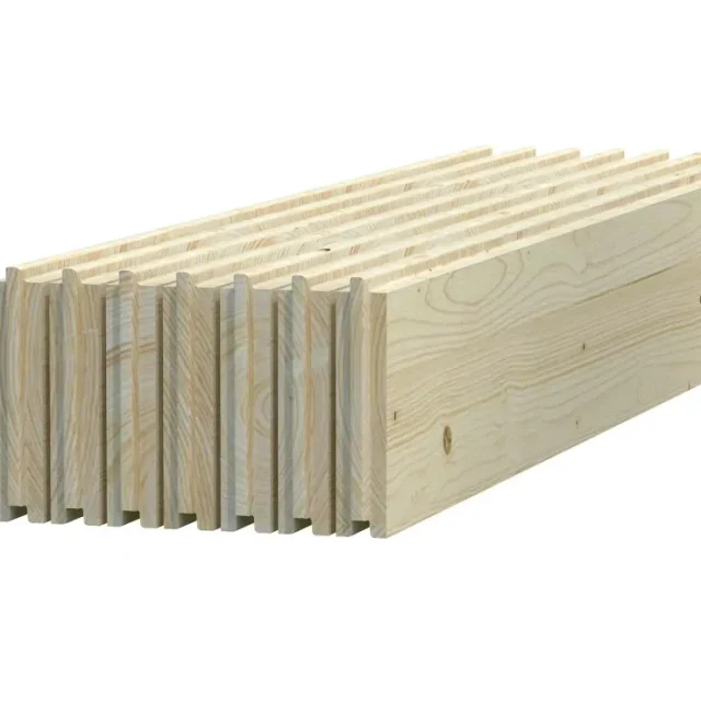 Palmako 103031 Golv till Lotta 14,4 m² Brun, impregnerad