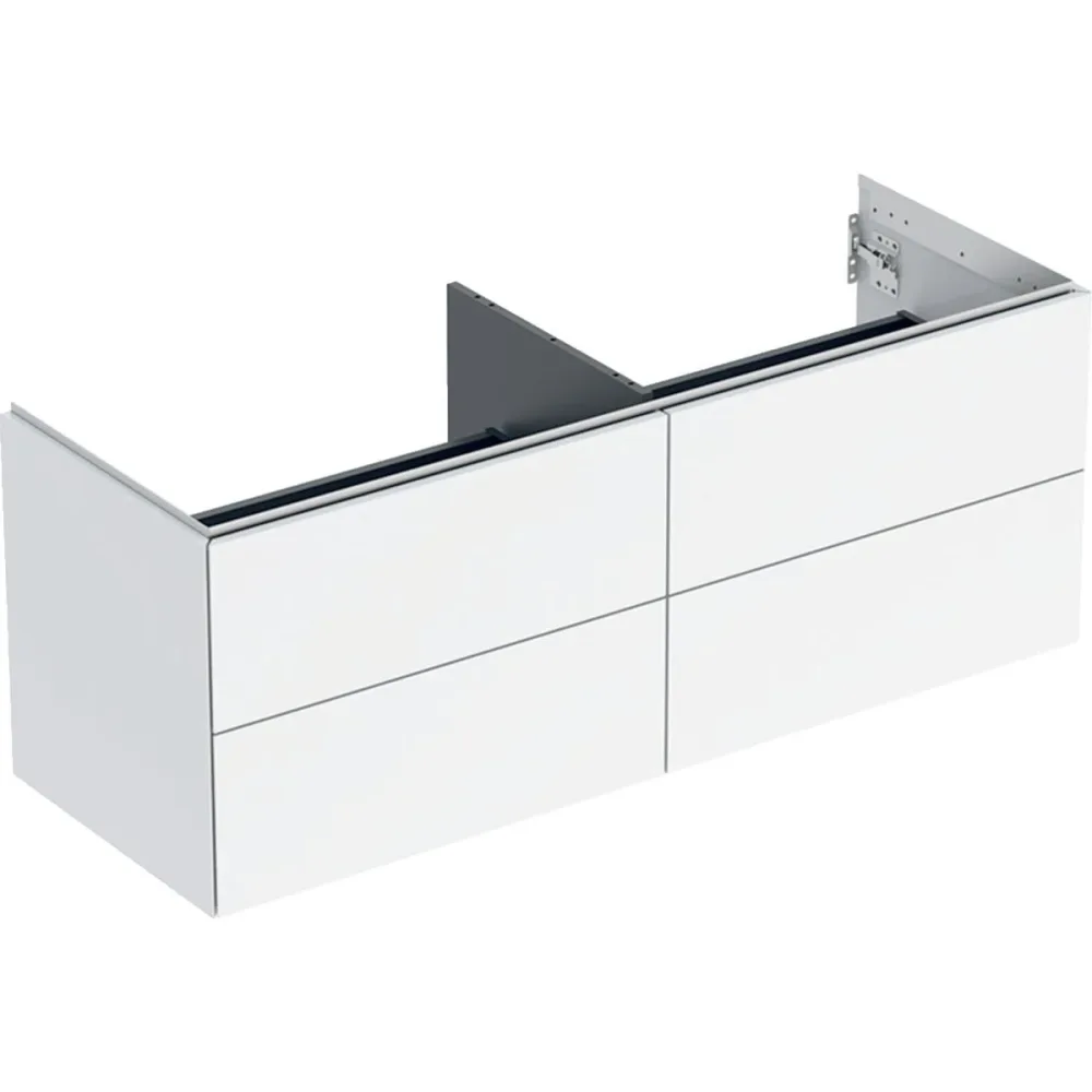 Geberit ONE 505.266.00.5 Kommod med 4 lådor, 135 x 47 cm Ek