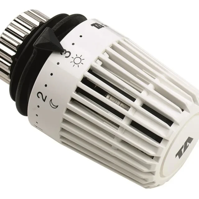 TA TRV 300 Termostat vit, inbyggd givare 6-24 °C