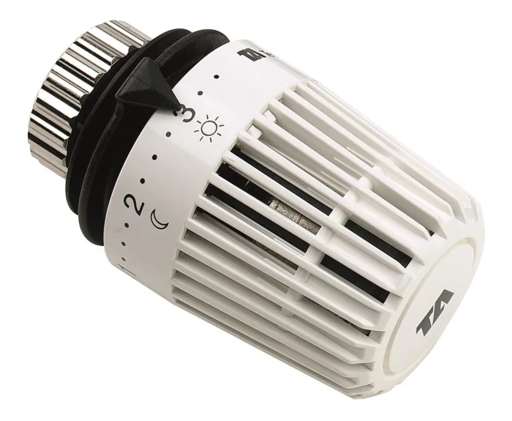 TA TRV 300 Termostat vit, inbyggd givare 6-24 °C