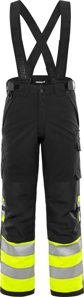VINTERBYXA 2681 GLPS VARSEL VARSELGUL/SVART STL 3XL