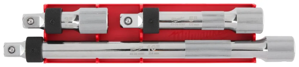 Milwaukee 4932480643 Hylsförlängarsats 3 delar, ¼″ - Bild 2